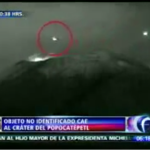 The sightings of Mexico volcano UFO