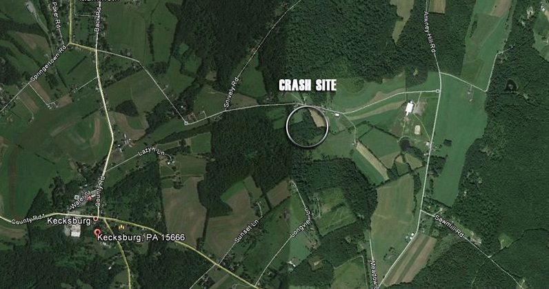 kecksburg ufo crash site location