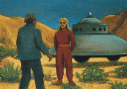 Encounter with Nordics in a Desert
