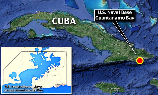Guantanamo Bay Naval Base location