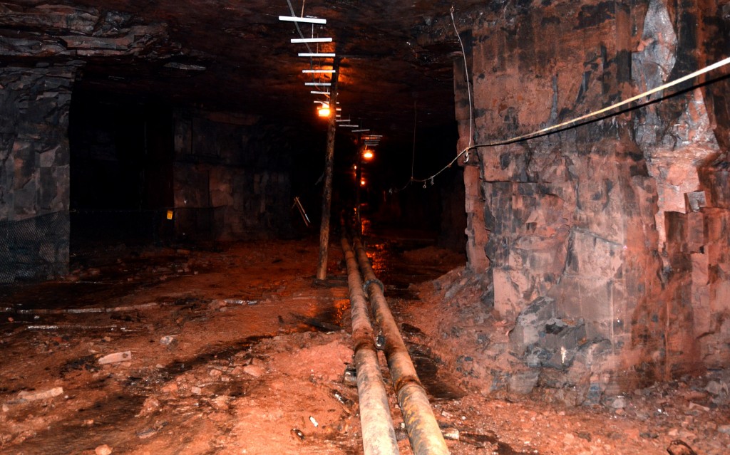 Underground Alien Base of the iron mines in Newfoundland