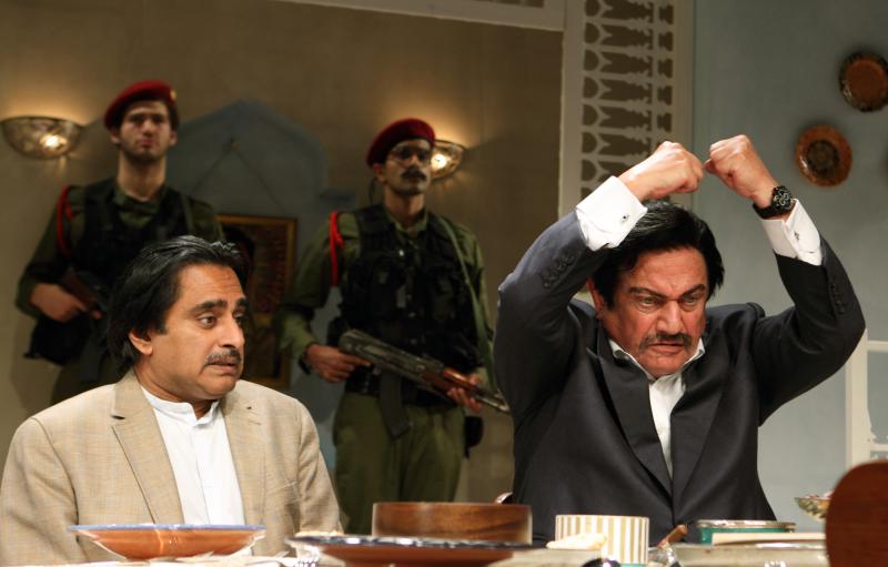 role play by Saddam Hussein
