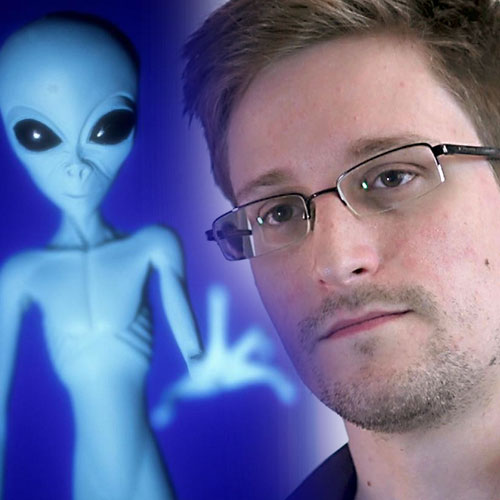 Edward Snowden Aliens among us