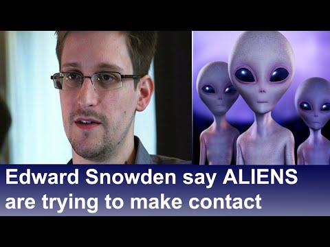 Edward Snowden Aliens